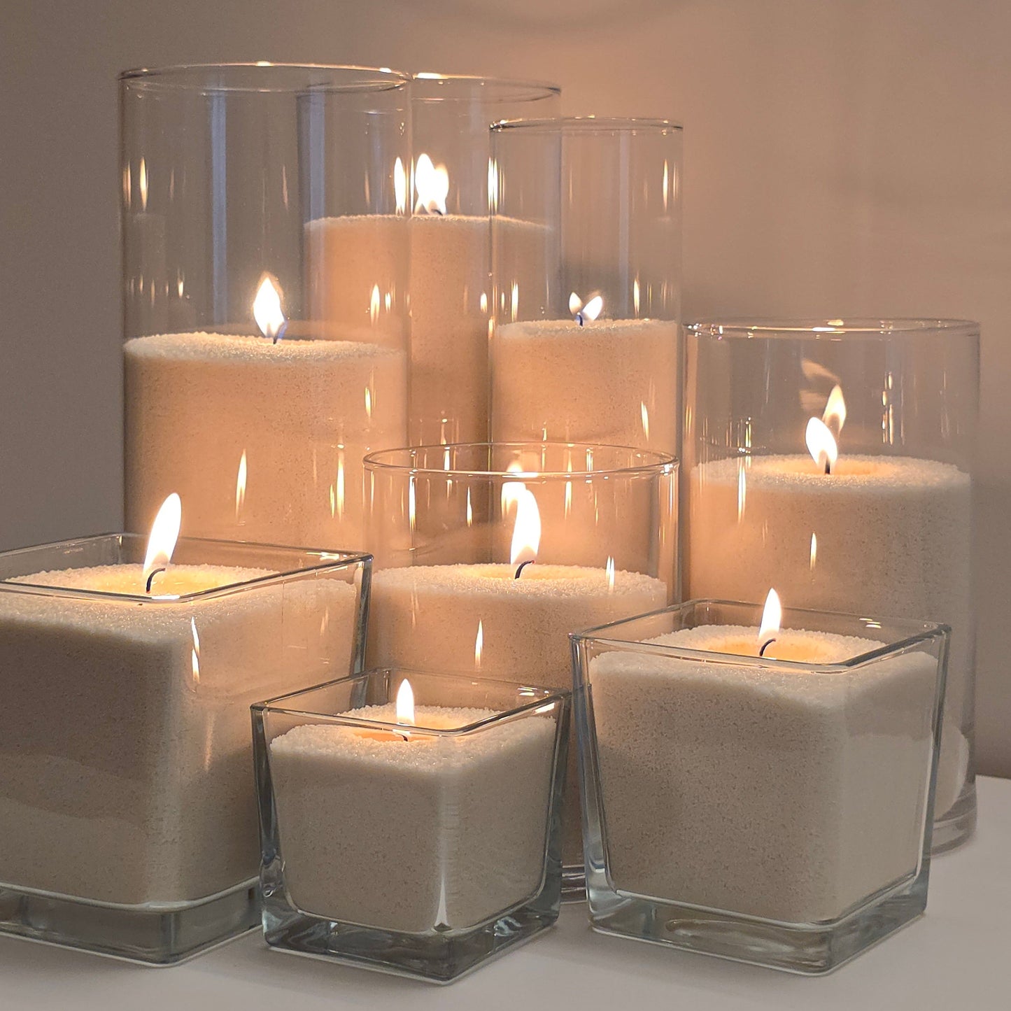 Off-White Candle Sand Wax in bags