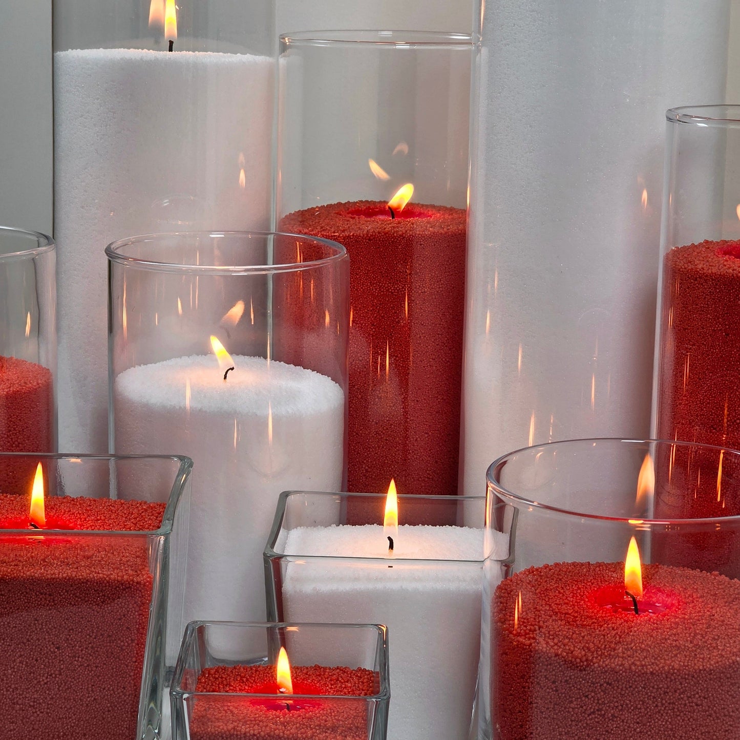 Red Candle Sand Wax in bags