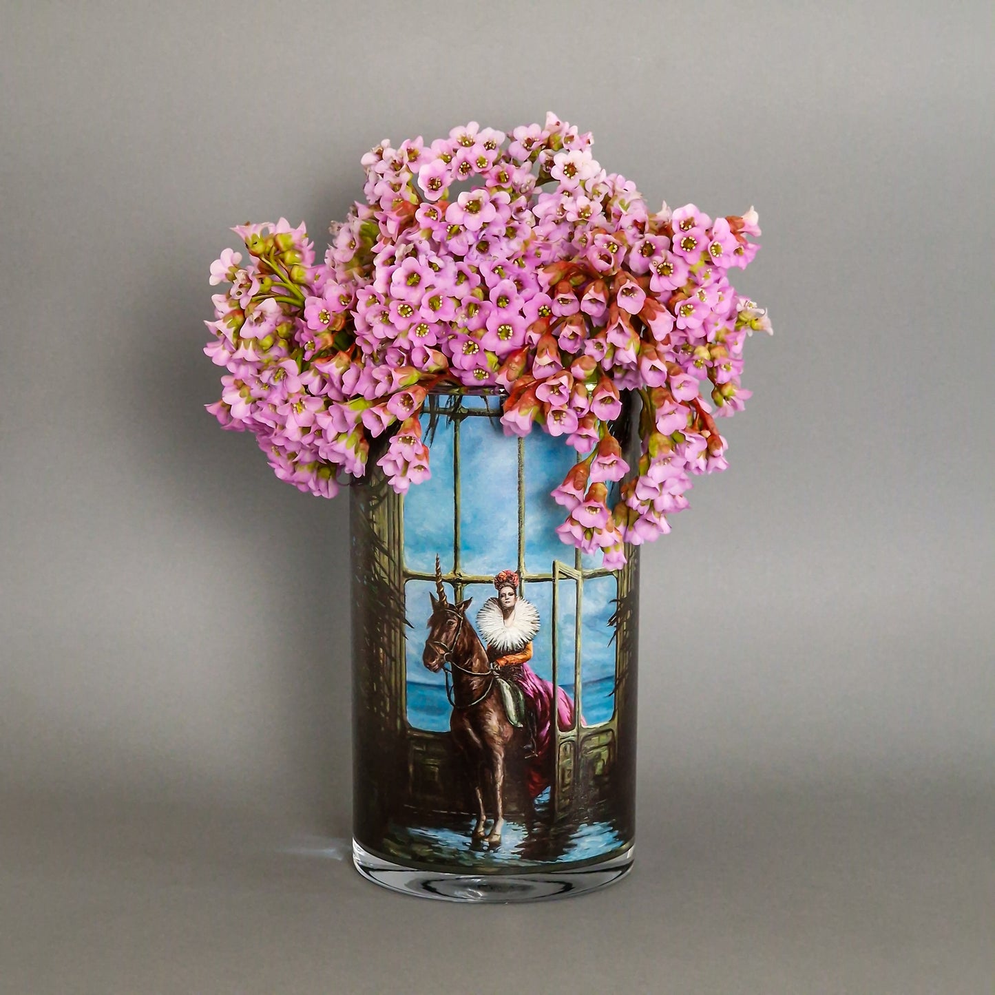 Candle Glass Vase With Candle Sand Perfect Gift Idea Sand Candle