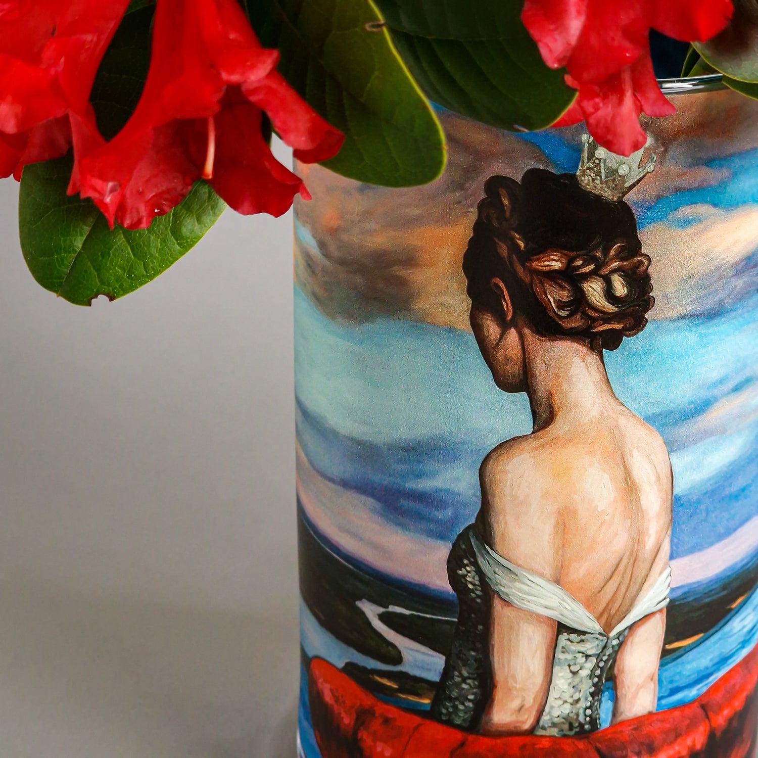 Candle Glass Vase With Candle Sand Perfect Gift Idea Sand Candle
