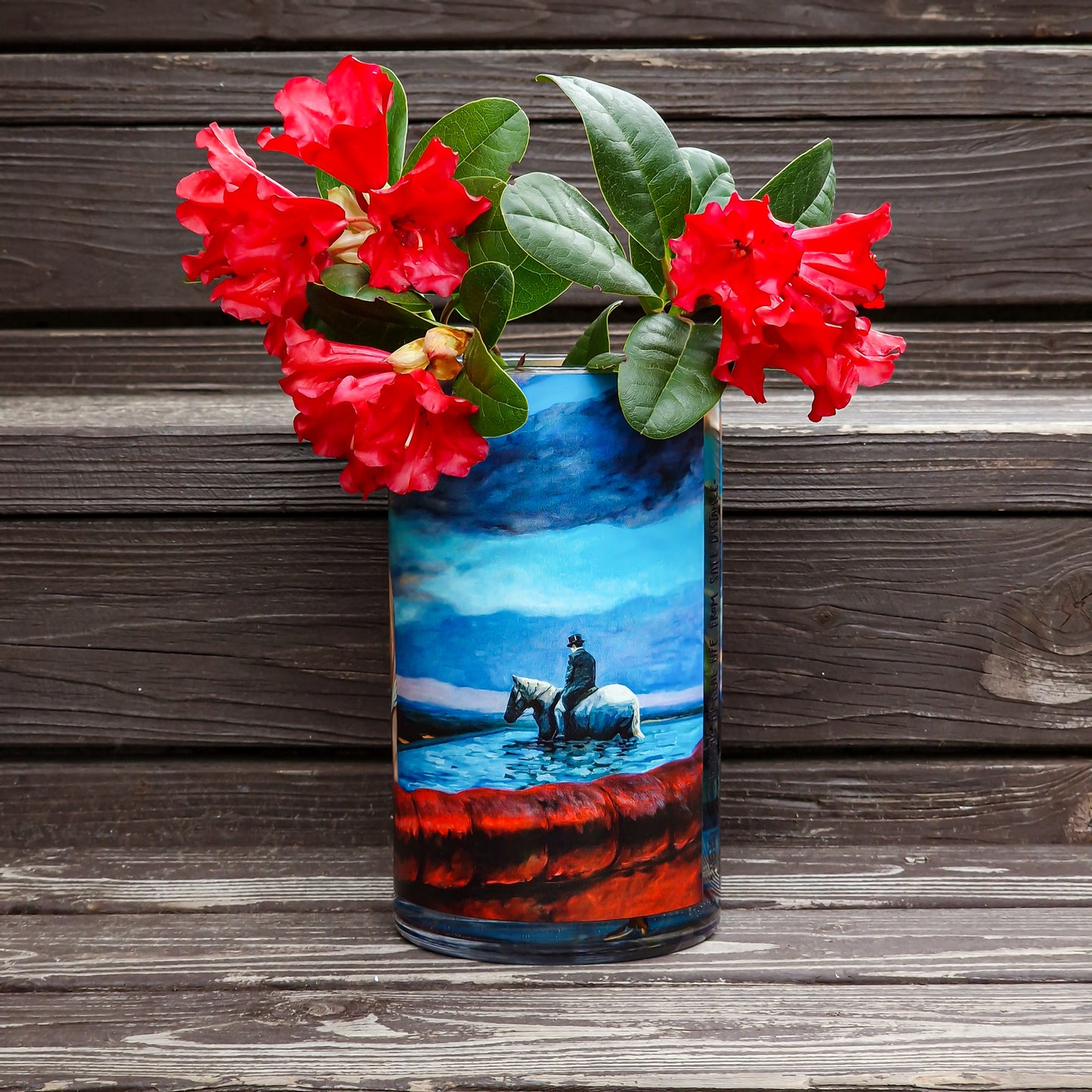 Candle Glass Vase With Candle Sand Perfect Gift Idea Sand Candle