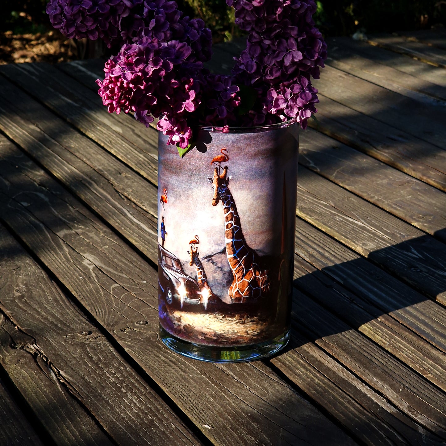 Candle Glass Vase With Candle Sand Perfect Gift Idea Sand Candle