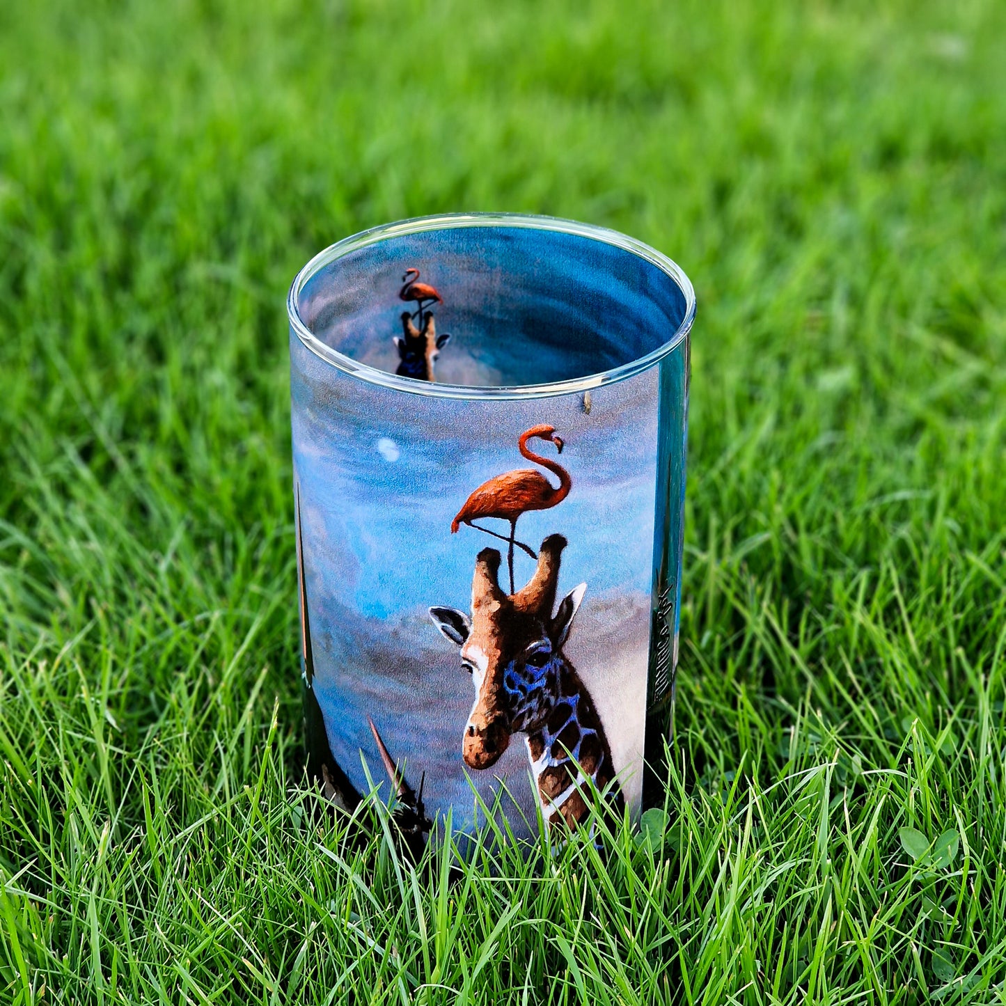 Candle Glass Vase With Candle Sand Perfect Gift Idea Sand Candle