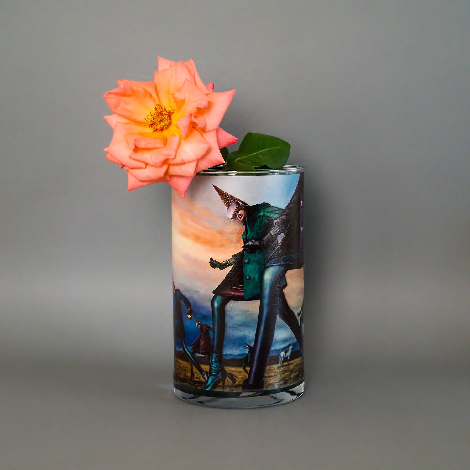 Candle Glass Vase With Candle Sand Perfect Gift Idea Sand Candle