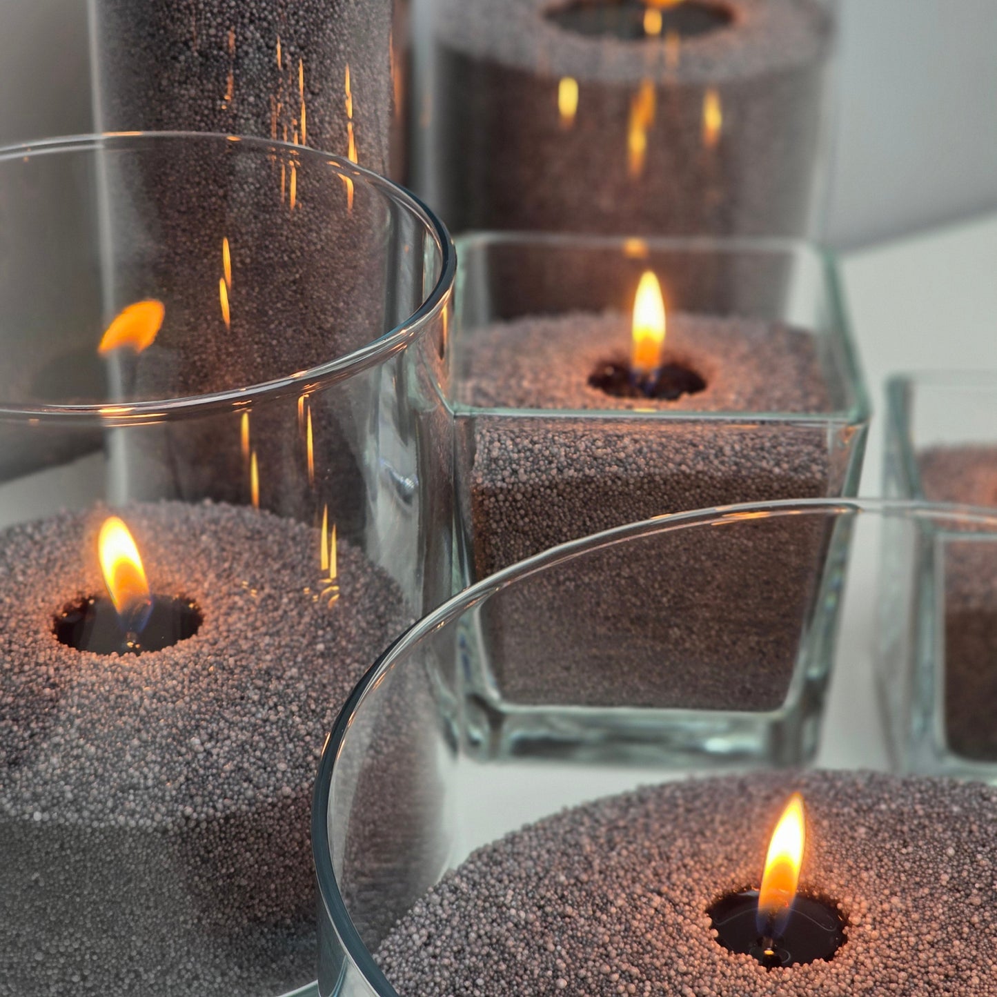 Candle Sand "Granule Box" 750g + 20 wicks