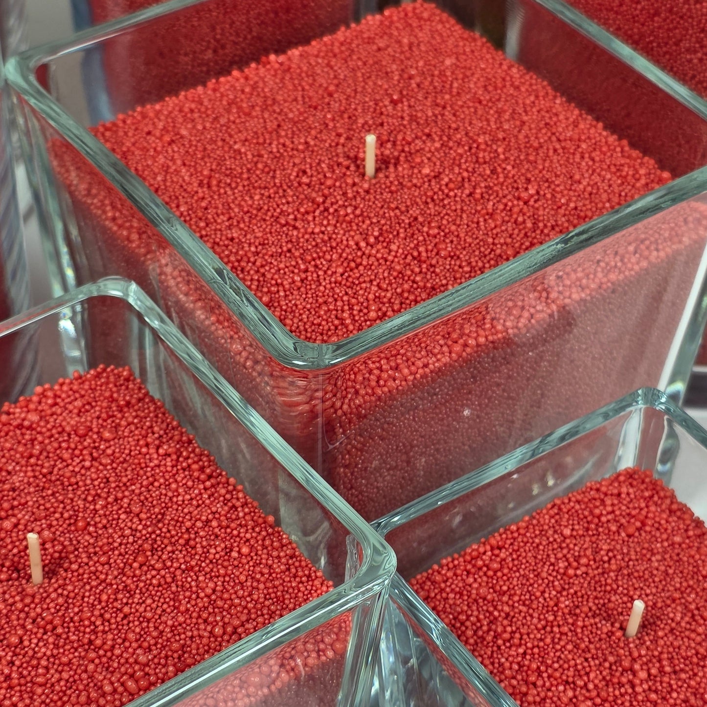 Red Candle Sand Wax in bags