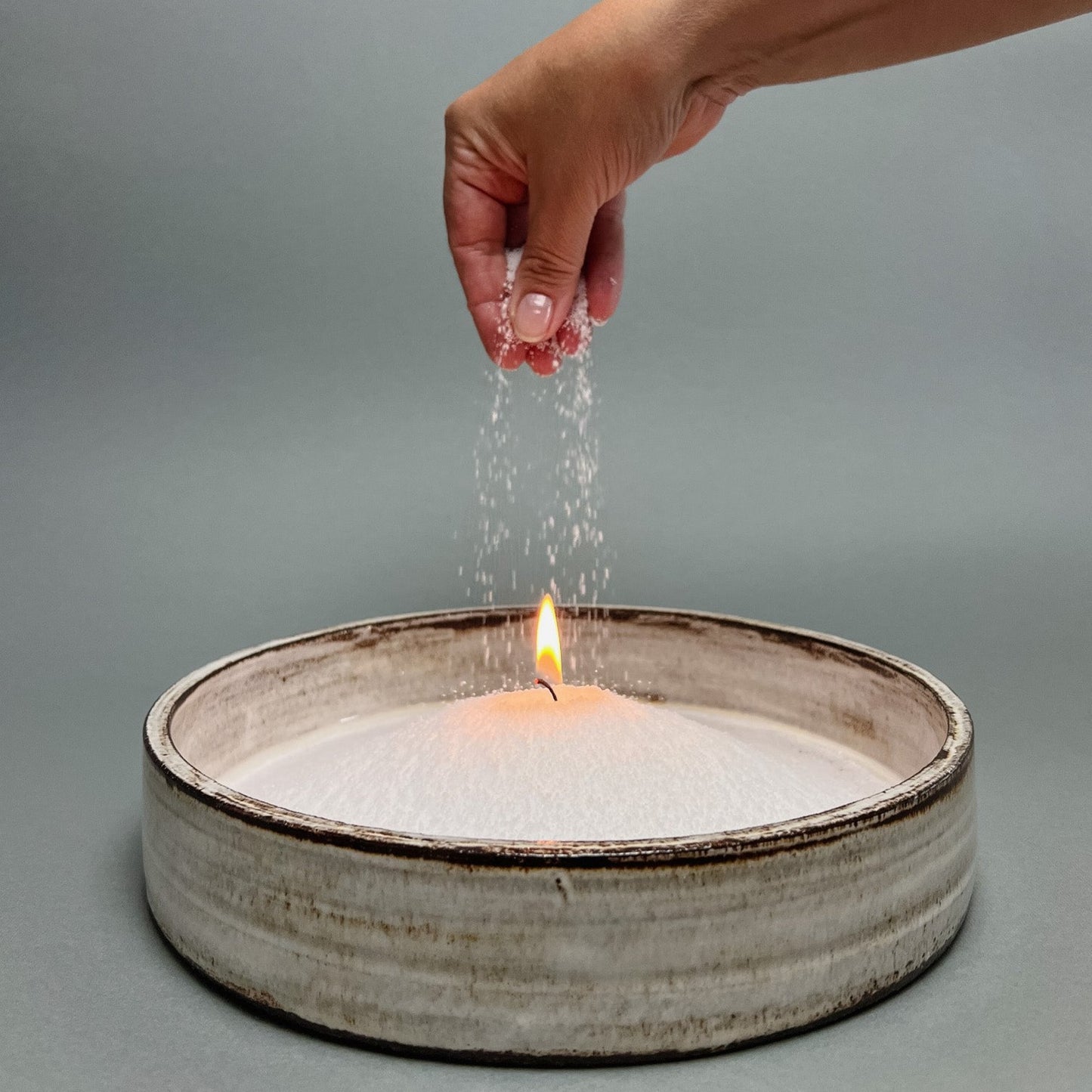 White Candle Sand Wicks Thickness Extra Large