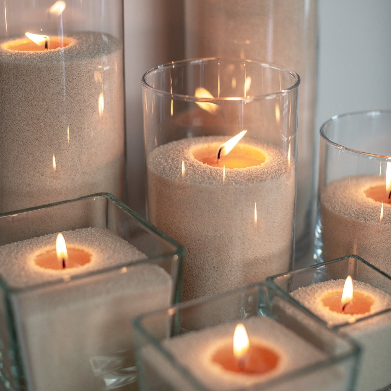 Candle Sand Wax Beige Color Wedding Decor Event Decoration Candle Supplies Candle Supplier Candle Sand For Your Events