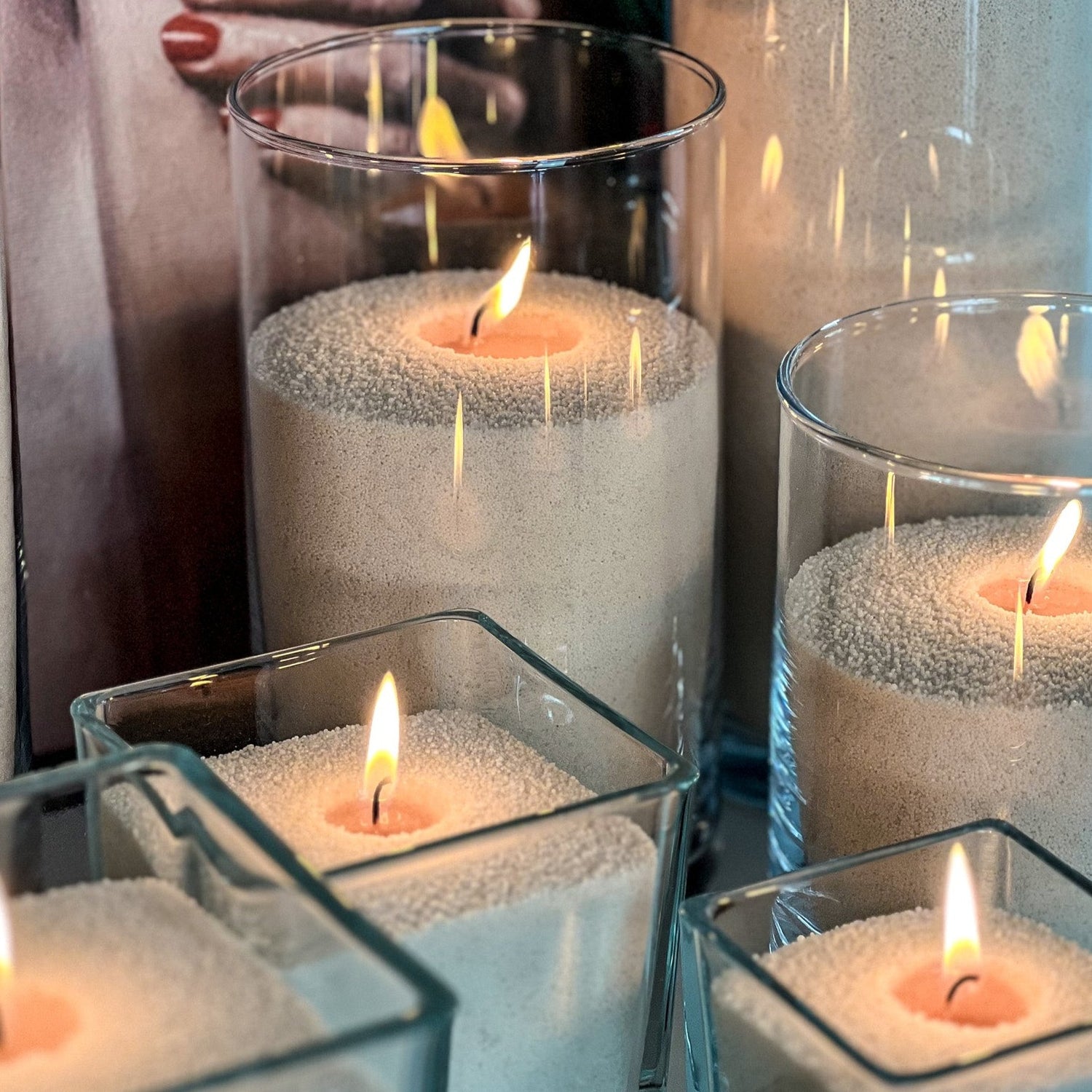 Candle Sand Wax Beige Color Wedding Decor Event Decoration Candle Supplies Candle Supplier Candle Sand For Your Events