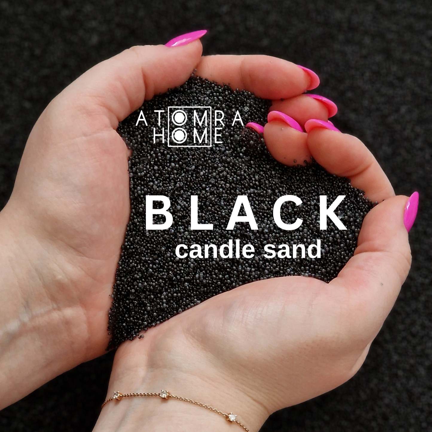 Candle Sand "Granule Box" 750g + 20 wicks