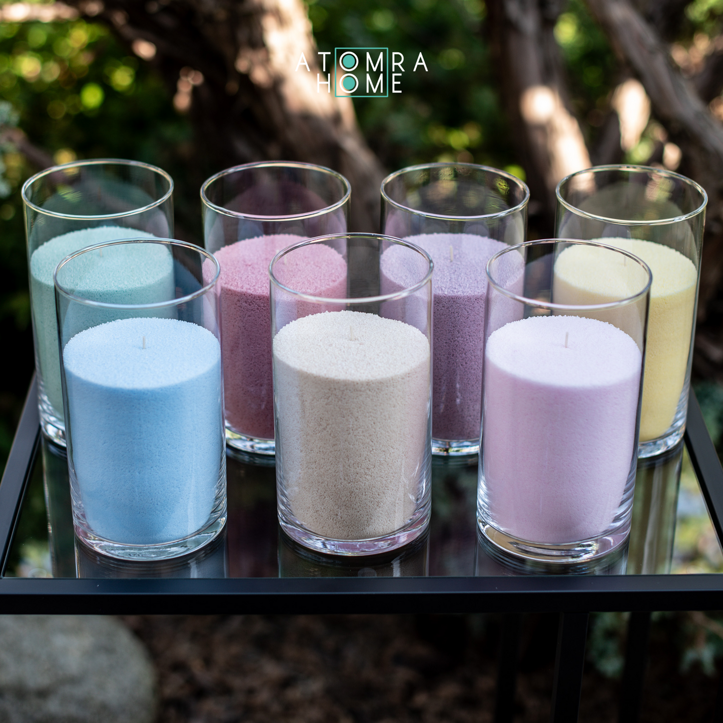 Candle sand set ,,Atomra Clear Candle”