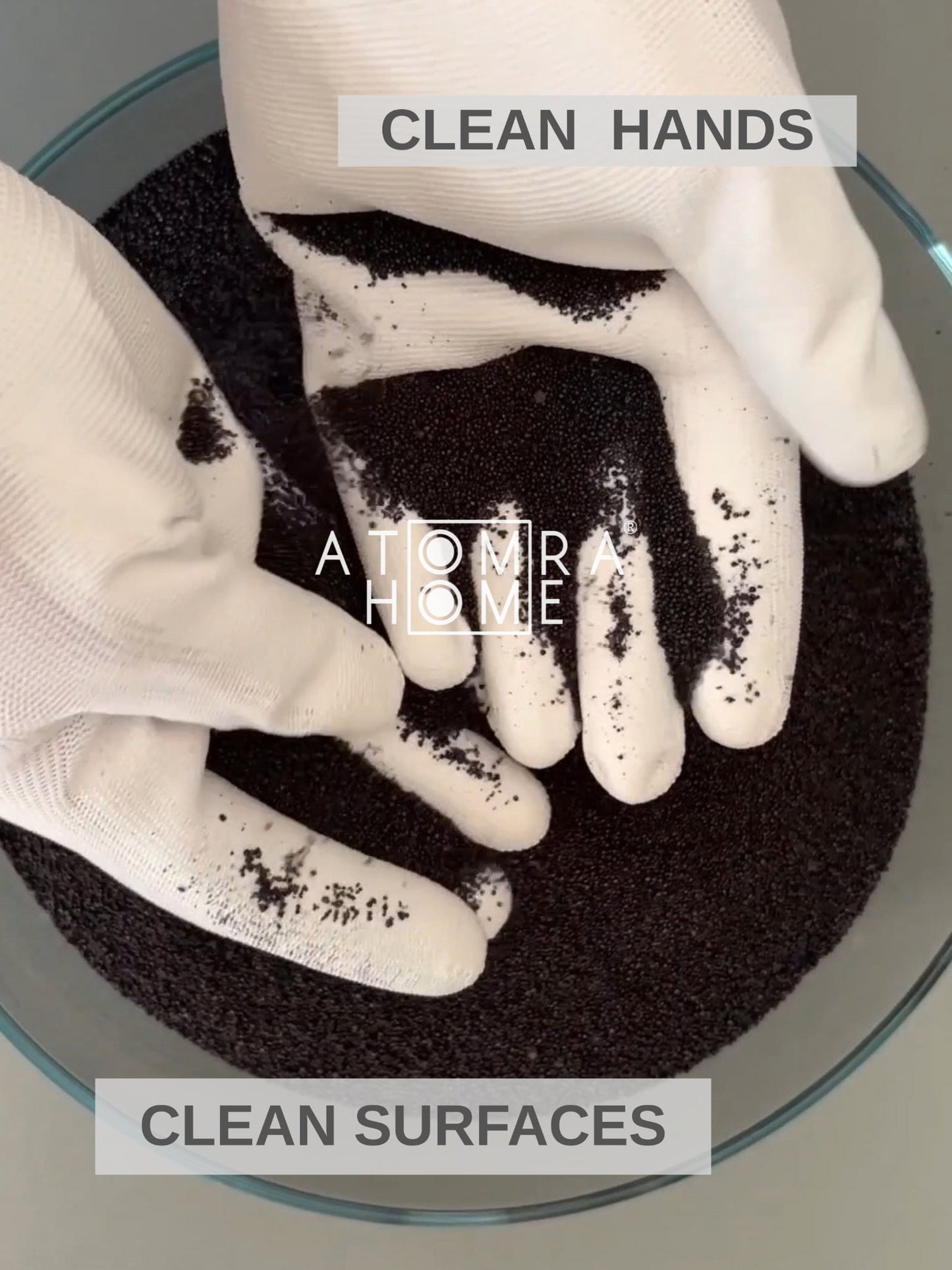 Black Candle Sand Wax in bags