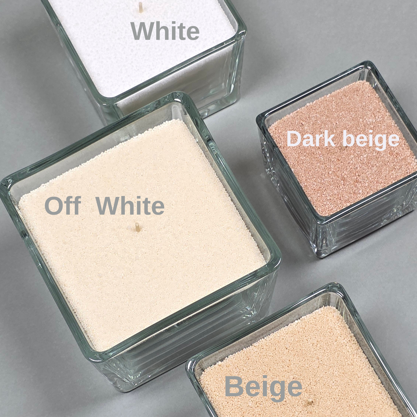 Off-White Candle Sand Wax in bags