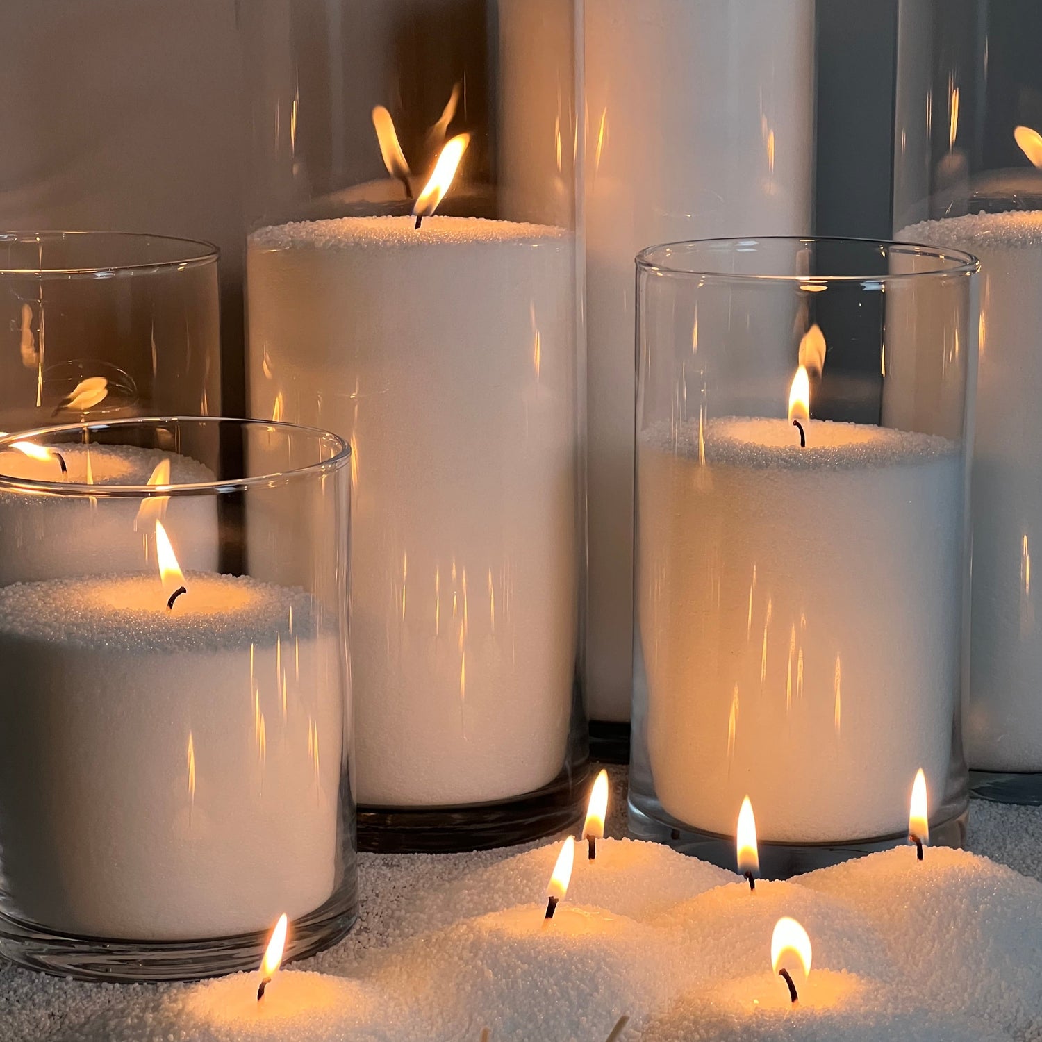 Medium wicks recommended for vases with a diameter of 10 cm / 4 inches and larger