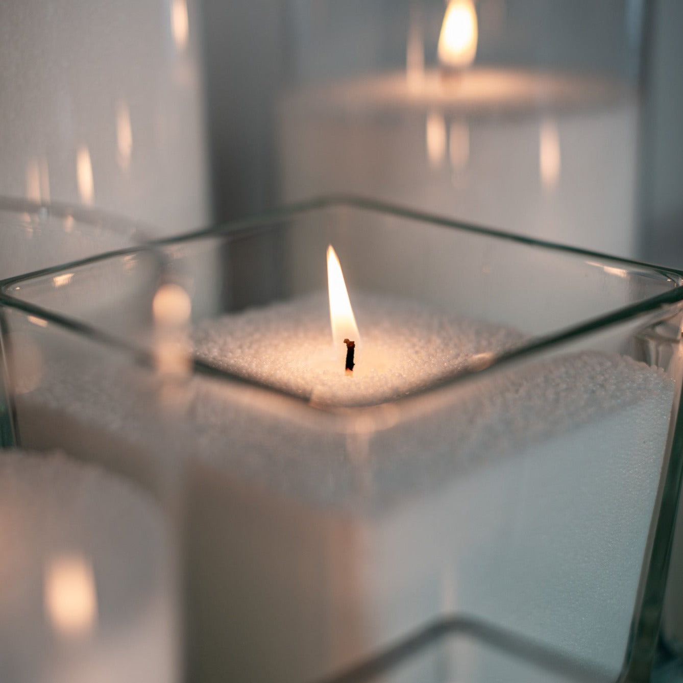 Candle Sand "Granule Box" 750g + 20 wicks