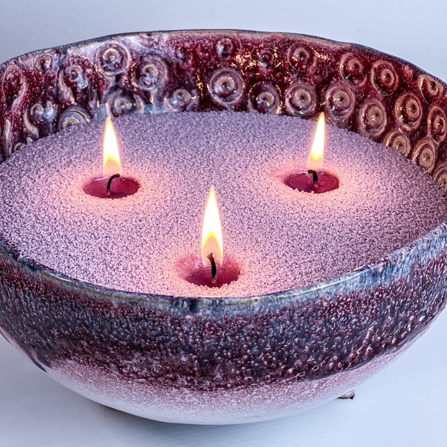 Lavender Candle Sand Wax in bags