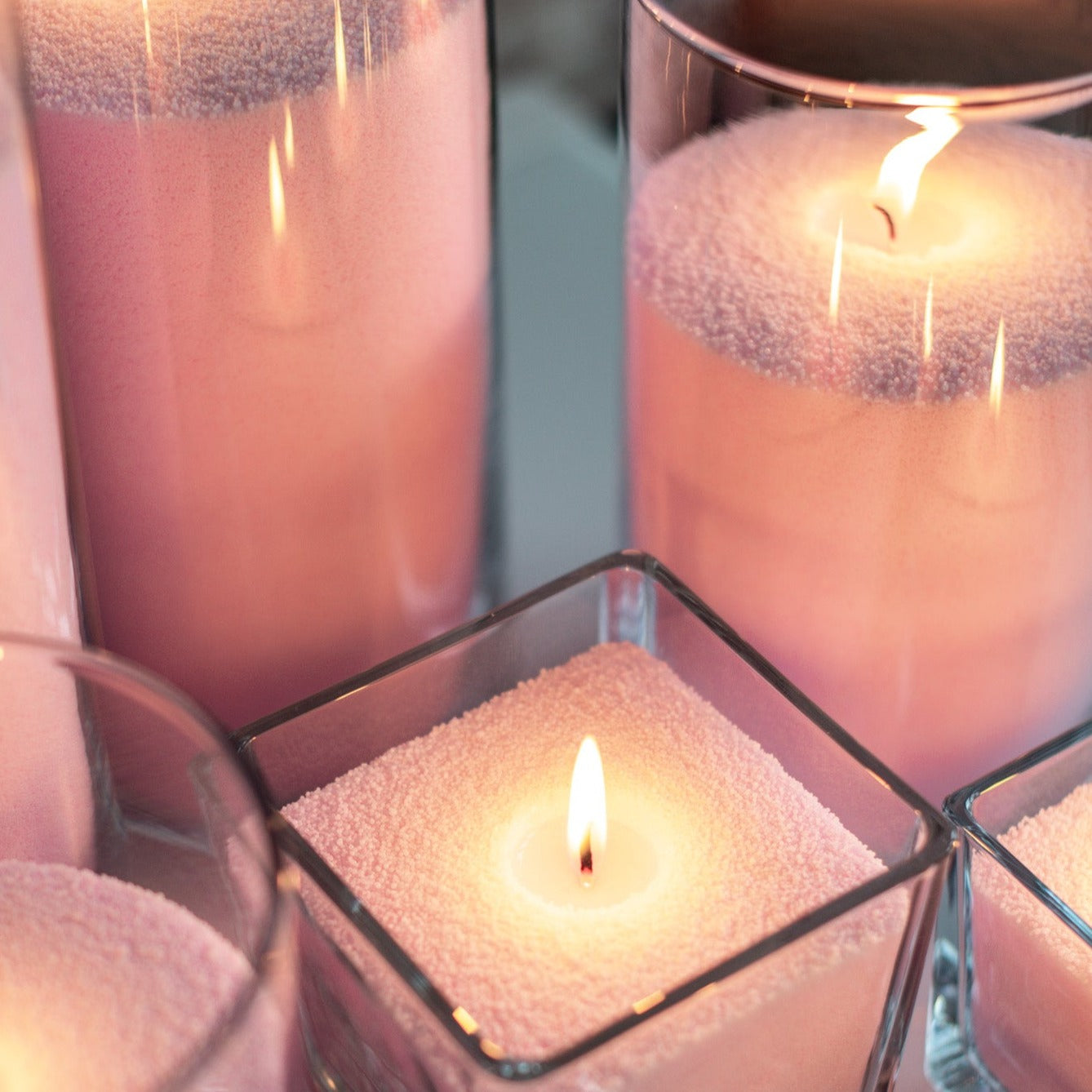 Candle Sand "Granule Box" 750g + 20 wicks