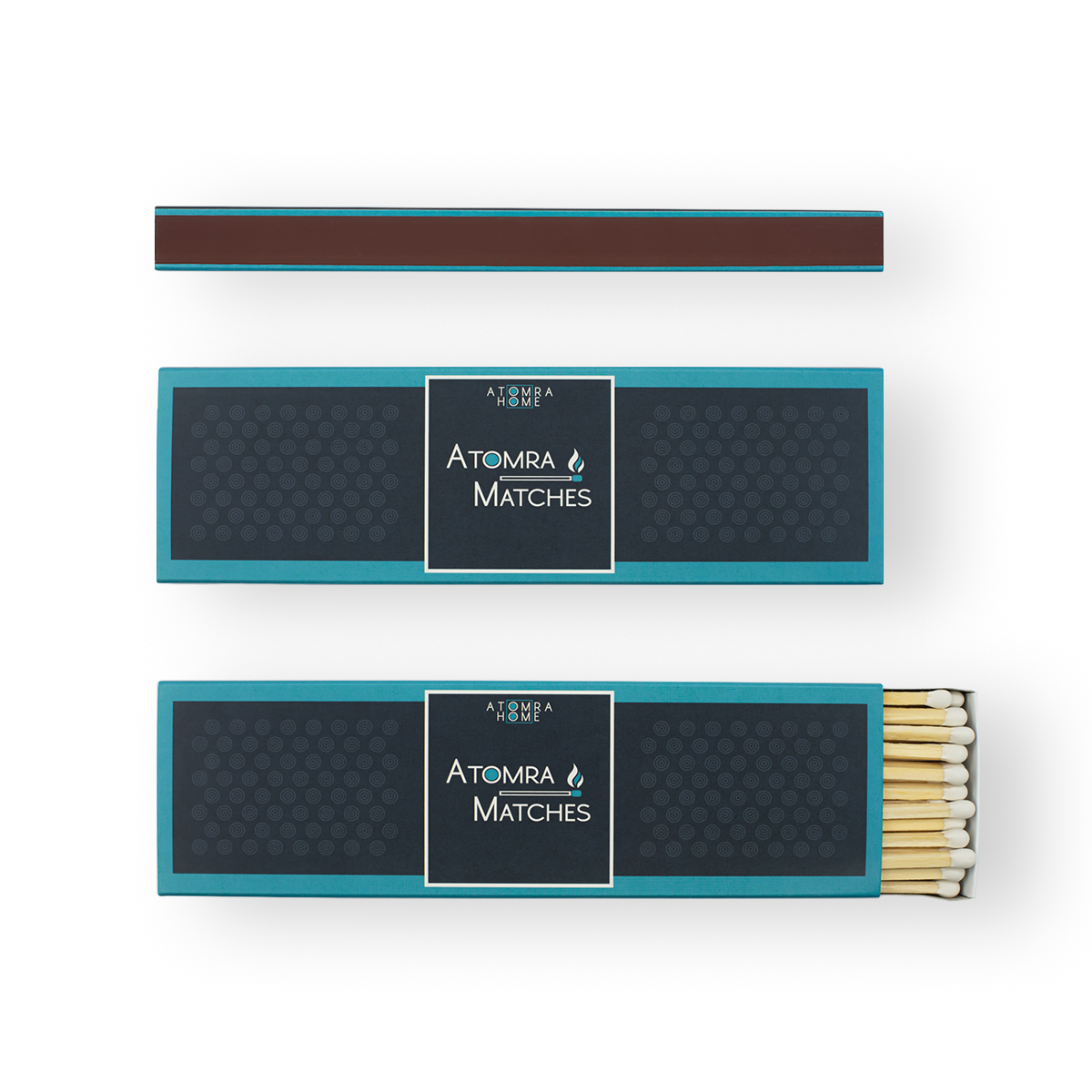 Long safety matches, Atomra Home long reach matches for candles, extra long-burn matches