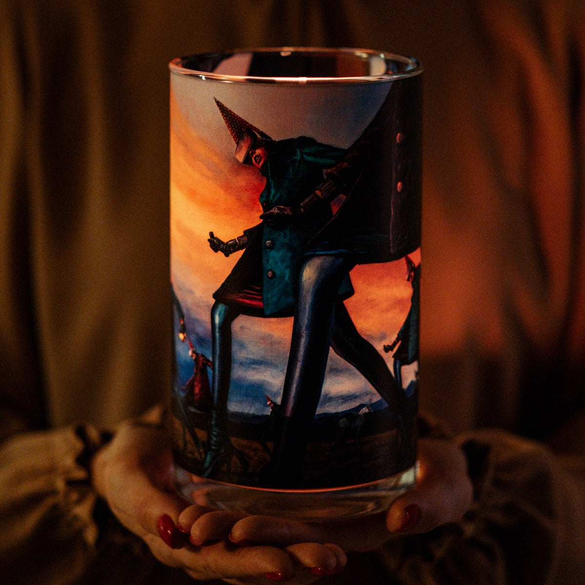Atomra Home ''Stay as you are'' glass candle, vase, holder, new long burning time, 2022, interior design, zero waste, eco