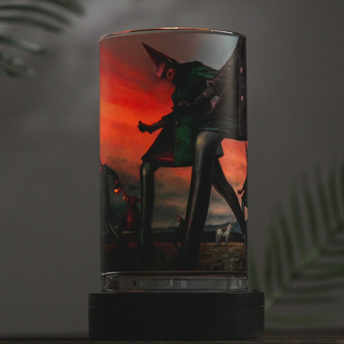 Atomra Home ''Stay as you are'' glass candle, vase, holder, new long burning time, 2022, interior design, zero waste, eco
