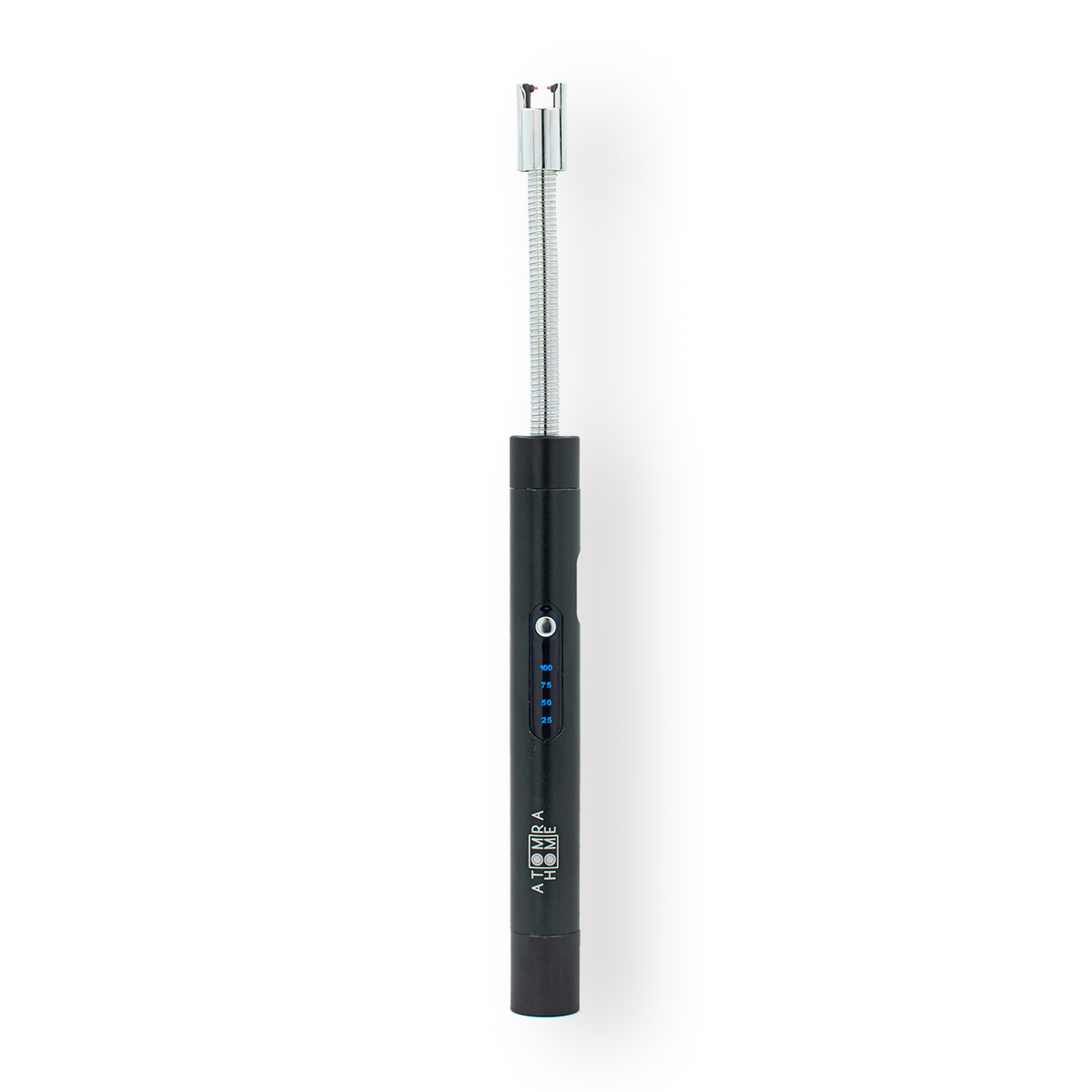 Atomra Home USB lighter, flexible long neck, USB rechargeable lighter, candle electric arc lighter with LED battery display, safety protection